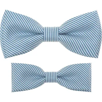 Motýlek Avantgard Sada bavlněných motýlků Otec a syn tyrkysová 775-51071