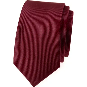 Kravata Avantgard Kravata SLIM LUX bordó 571-22498