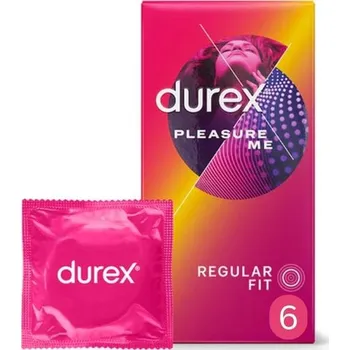 Kondom Durex Pleasure Me Regular Fit Kondomy 6 Ks