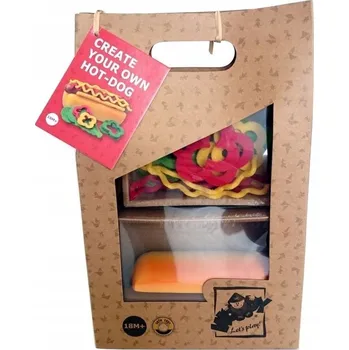 Dřevěná hračka Woodyland Hot Dog – Sestav si vlastní