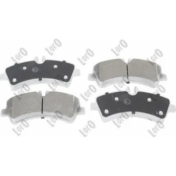 Brzdová destička Sada brzdových destiček, kotoučová brzda ABAKUS 231-02-085