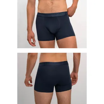 Boxerky Vamp - Pohodlné pánské boxerky - set 2 ks 16865 - Vamp blue oxford M