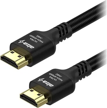 Datový kabel AlzaPower AluCore Premium HDMI 2.1 High Speed 8K 3m černý
