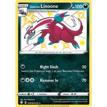 Sběratelská karetní hra Galarian Linoone SV079/SV122 - Shining Fates