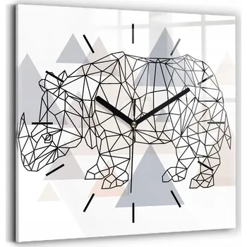 Hodiny Nástěnné hodiny Wallfluent béžové 30 cm