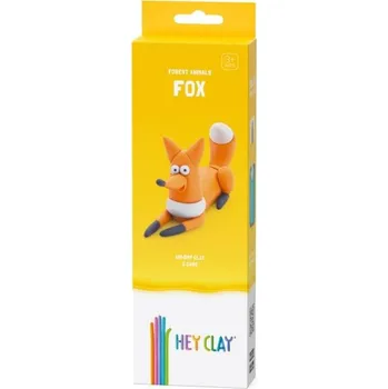 Modelovací hmota Hey Clay Kreativní sada - Liška