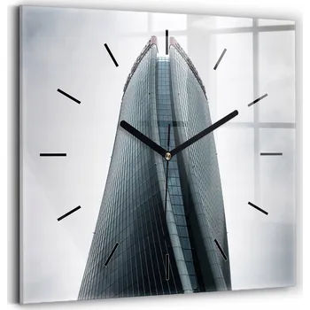 Hodiny Nástěnné hodiny Wallfluent černé 30 cm