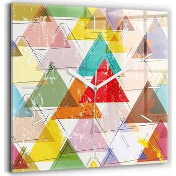 Hodiny Nástěnné hodiny Wallfluent, vícebarevné, 30 cm