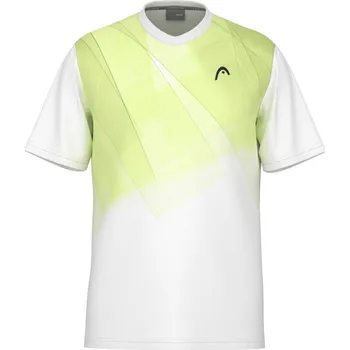 Pánské tenisové tričko Head Topspin T-Shirt, print vision/lightlime - M HEAD - doprava zdarma