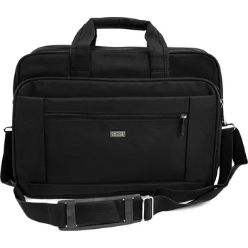 Látková taška na notebook SM02 Lindis Barva: Černá