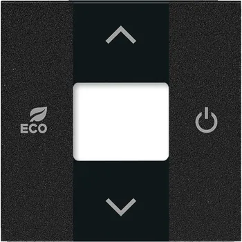 Termostat Kryt pro termostat prostorový ABB Levit M 6220H-A03000 63 onyx