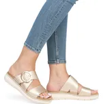 Dámské pantofle D2K51-90 Remonte zlatá Barva: gold, Velikost: 39