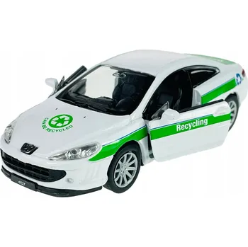 autíčko WELLY PEUGEOT 407 COUPE KOMUNÁLNÍ SLUŽBY 1:34 NOVÝ