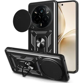 Pouzdro na mobilní telefon Tech-Protect | Tech-Protect Camshield kryt na Realme 14 Pro Plus 5G, černý