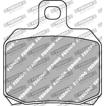 Brzdová destička Brzdové destičky FERODO