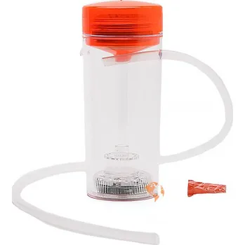 Vodní dýmka Hookah 2Go cestovní 18,5 cm oranžová