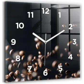 Hodiny Nástěnné hodiny Wallfluent černé 30 cm