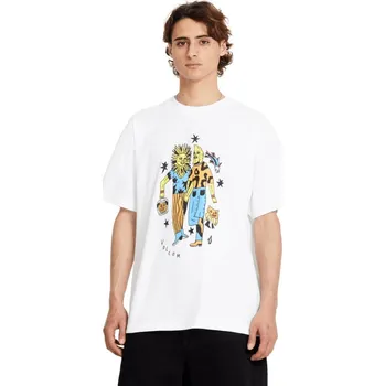 Pánské tričko Tričko Volcom FA Bob Mollema 3 Loose SST white M 2025 - Odesíláme do 24 hodin