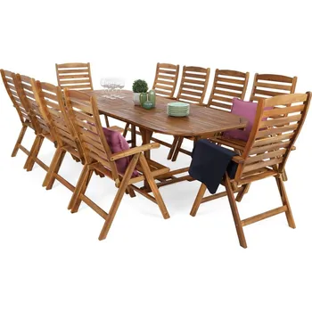 Zahradní sestava Zahradní souprava 6+1 GH5993 akácie