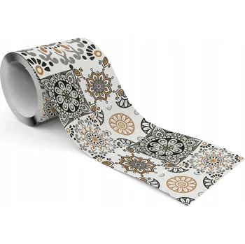 Fototapeta Samolepicí Dekorativní Bordura MAROCKÝ Vzor Mozaika Imitace Obkladaček