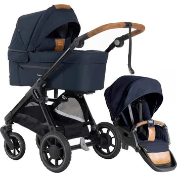 Kočárek Emmaljunga SENTO PRO FLAT+ Outdoor dark navy