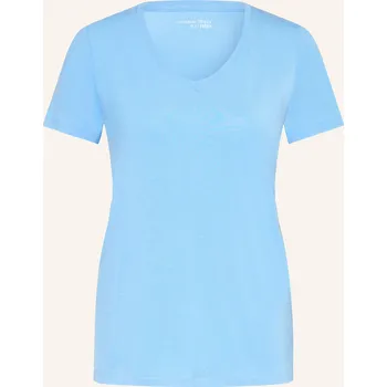 Schiesser Dámské Pyžamové Tričko Mix+Relax, tmavě modrá, 40