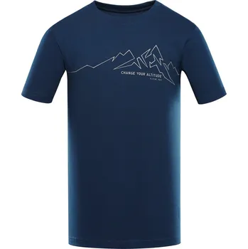 Pánské tričko Pánské rychleschnoucí triko s cool dry ALPINE PRO BOLEN 2 modrá S