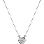 Minimalistický stříbrný náhrdelník