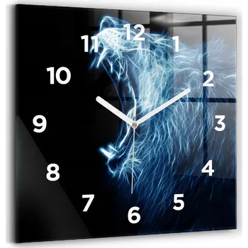 Hodiny Nástěnné hodiny Wallfluent černé 30 cm