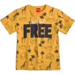 Chlapecké tričko KYLY WILD žluté Velikost: 104