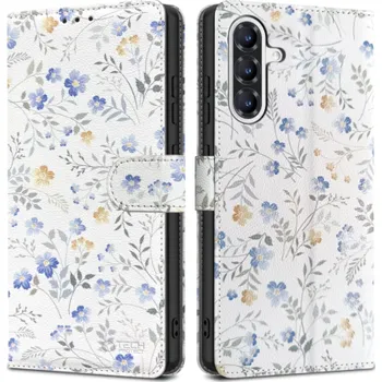 Telefonní příslušenství Tech-Protect | Tech-Protect Wallet knížkové pouzdro na Samsung Galaxy A36 5G, spring flowers