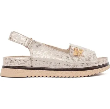 Dámské sandále Goodin Designové světle béžové sandály dámské na platformě 39