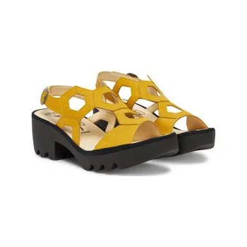 Dámské sandále Sandály Fly London Tewafly P501573002 Žlutá 39
