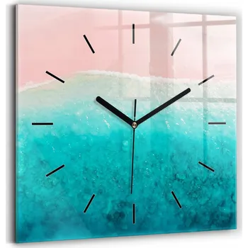 Hodiny Nástěnné hodiny Wallfluent černé 30 cm