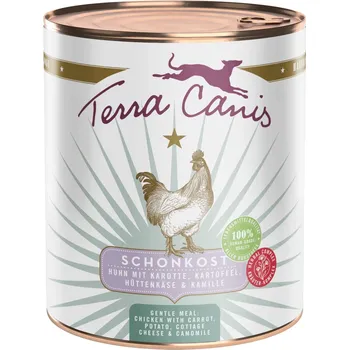 Krmivo pro psa 12x800g Terra canis First Aid kuře s mrkví, bramborem, tvarohem a heřmánkem