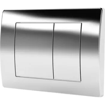 Splachovací tlačítko Splachovací tlačítko pro WC Simplex KFA stříbrné