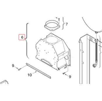 Kotel Junkers Přerušovač tahu Junkers 87055054010