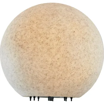 Stojací lampa KRÁSNÁ! Zahradní lampa KOULE stínidlo 28cm - Zapichovací