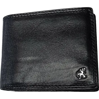 Peněženka Cosset 4504 C Komodo pánská kožená peněženka černá