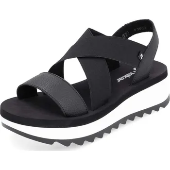 Dámské sandále Dámské sandály RIEKER W3053-00 černá S5 42