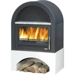 ABX, spol. s.r.o. ABX Grunt I. krbová kamna 10-22kW, černý plech