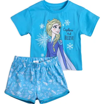 Dívčí pyžamo DISNEY FROZEN BELIEVE modré Velikost: 92