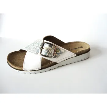 Dámská zdravotní obuv Dámský pantofel CNT11001 Barva: Bílá potisk, Velikost EU: 37