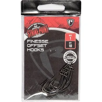 Rybářský háček FOX Rage Háček Strike Point Finesse Offset Hooks, velikost 2, 10 ks