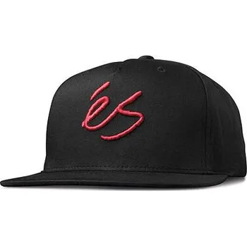 Kšiltovka kšiltovka ÉS Script Snapback BLACK one size One Size