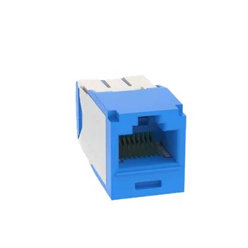 Patch panel CJ6X88TGBU Modul MINI-COM TX PLUS UTP, RJ45, kat. 6A 10G, modrý