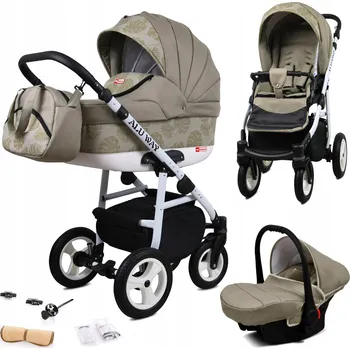 Kočárek Dětský kočárek 3v1 BabyLux ALU WAY