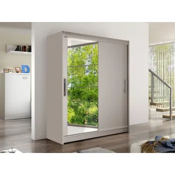 Šatní skříň Skříň Presto VI, Barva: kašmír, Osvětlení: bez osvětlení MIRJAN 5903211404818