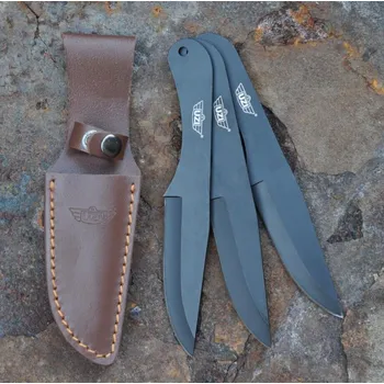 Bojový nůž Vrhací nože UZI, sada 3 ks