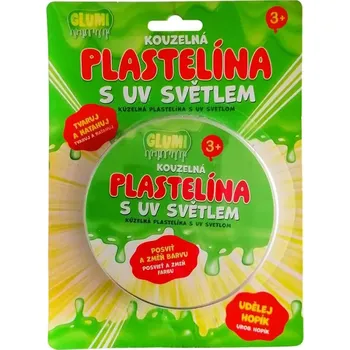 Modelovací hmota Glumi Magická plastelína s UV světlem